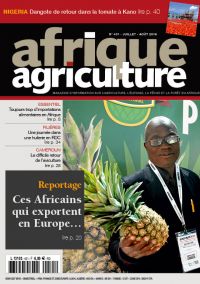 Afrique Agriculture 431 de juillet/août 2019