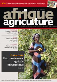 Afrique Agriculture 443 de juillet-août 2021
