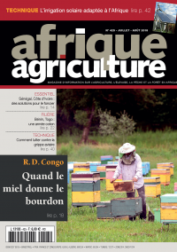 Afrique Agriculture 425 de juillet/août 2018