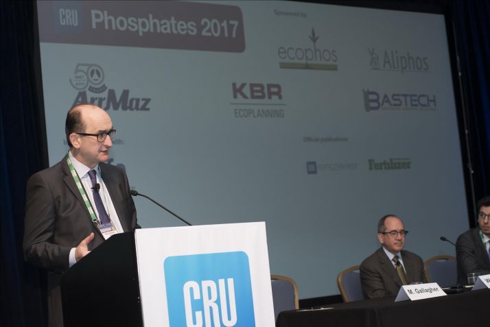 Phosphates Conference. © CRU Group