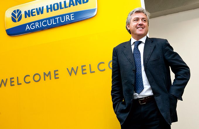 Carlo Lambro, président de New Holland Agriculture. Photo : New Holland