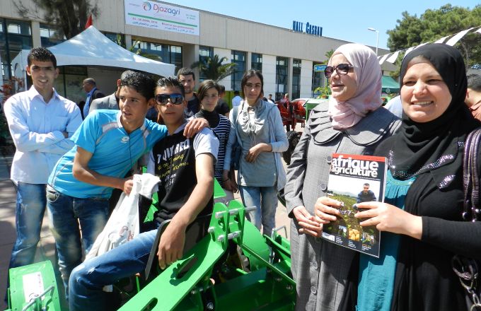  En 2019, Djazagro a accueilli 22 400 visiteurs professionnels du secteur agroalimentaire. Photo : Antoine Hervé