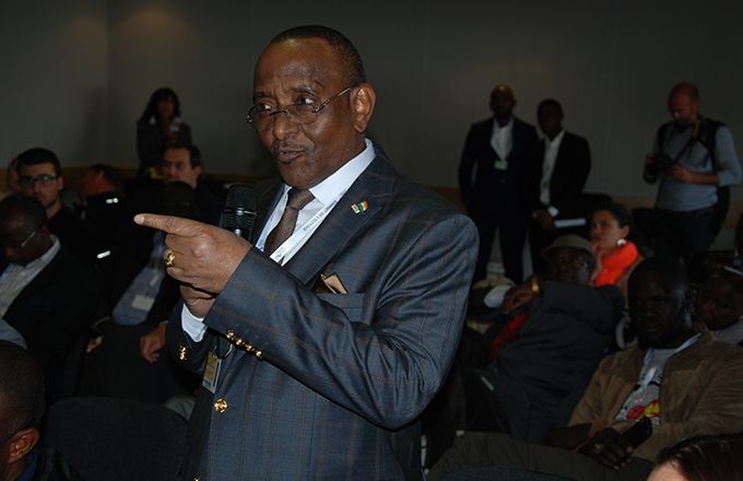 Elhadj Albadé Abouba, ministre de l’Agriculture et de l’Élevage du Niger. Photo : Antoine Hervé