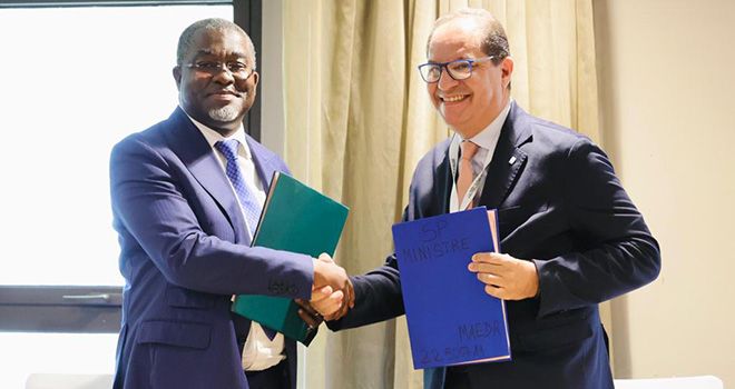 Antoine Lékpa Gbégbéni, ministre de l’Agriculture. Antoine Lékpa Gbégbéni, ministre de l’Agriculture.