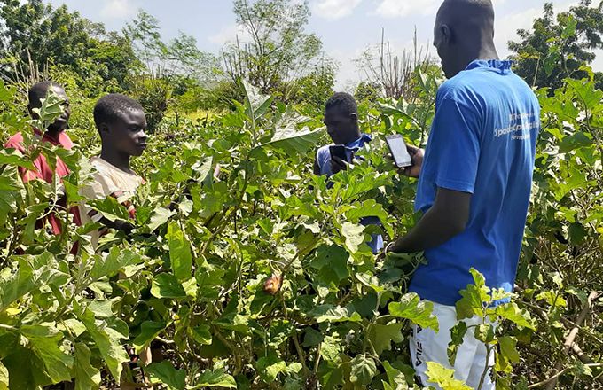 Même si l’instrument se démocratise, comme ici au Mali, deux milliards de personnes ne possèdent toujours pas de téléphone portable dans le monde. Photo : AFDI