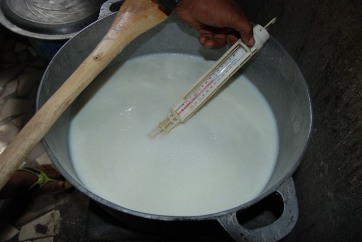 Stérilisation du lait (Kolda Sénégal, AH)