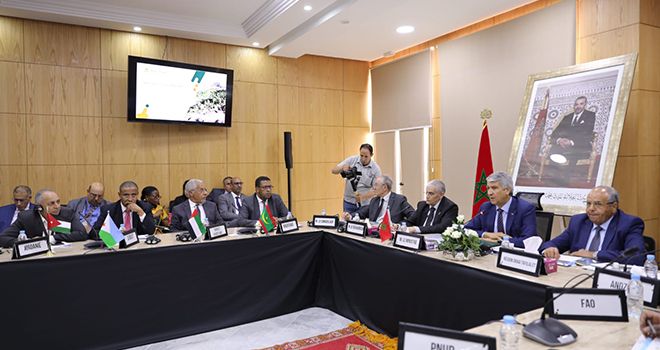 Table ronde sur l'initiative Oasis durables à Ouarzazate, 29 mai 2023.