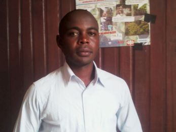 Patrick Kiyani Kasereka, agronome au Bureau de développement du diocèse de Butembo-Béni.  Photo : C. M. Sengenya