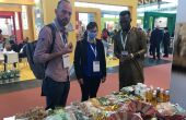Quatre-vingt-dix-entreprises africaines ont exposé leurs produits au Salon Macfrut de Rimini. Photo : Antoine Hervé