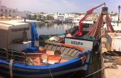 95 % de la production halieutique marocaine est assurée par 1800 bateaux de pêche côtière et 14000 barques artisanales, comme ici à Essaouira. Photo : Antoine Hervé