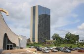 Siège de la Banque africaine de développement à Abidjan, en Côte d’Ivoire. Photo : Clara Sanchiz